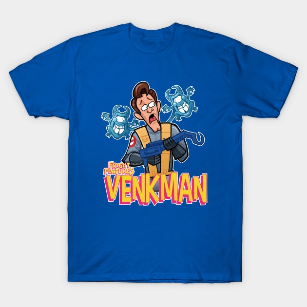 Fright Features Peter Venkman T-Shirt by JBaeza